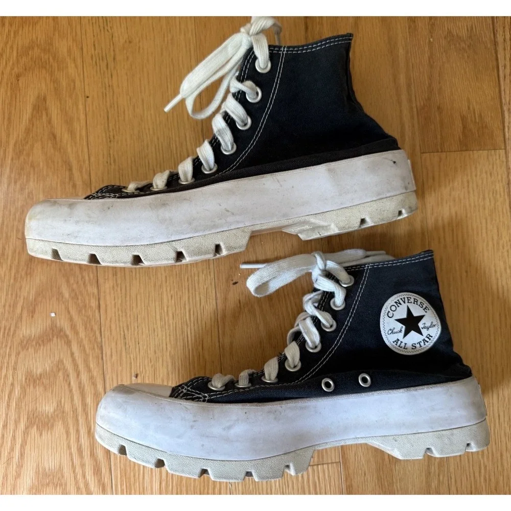 Converse Chuck Taylor All Star Platform High Top Women's 8.5 Black 565901C